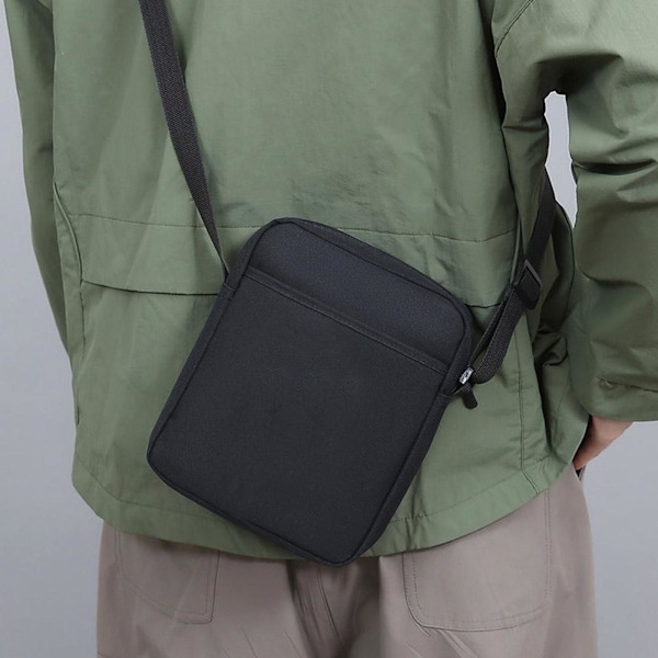 Messenger Bag Canvas Väska Herr Oxford Tyg Axelväska Enkel Axelväska Herr Passar För P0c6 C One size