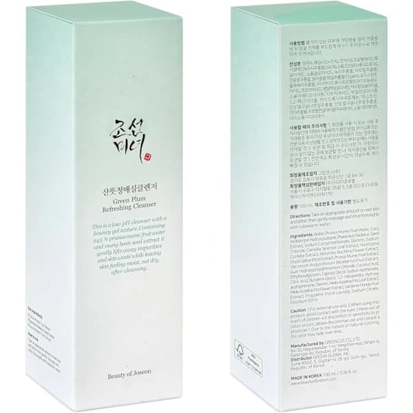 Plum forfriskende rensemiddel (100 ml, 3,38 fl oz)