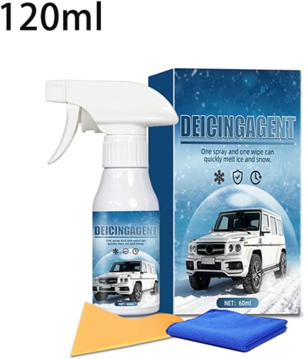 Frontrute Avrimingsspray 120 Milliliter Og Langvarig Biltilbehør