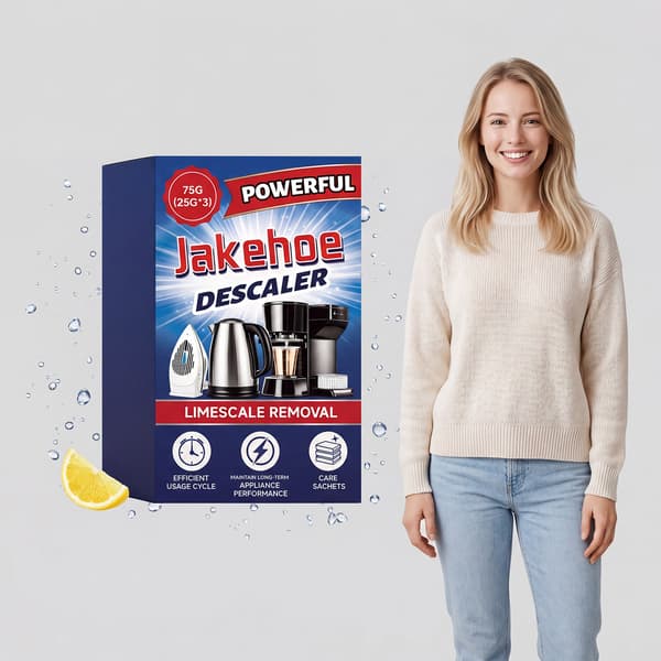 Multifunktionelt afkalkningsmiddel til elkedler, kaffemaskiner og andre husholdningsapparater.