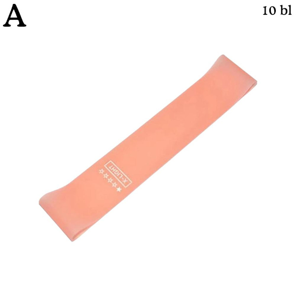 1X Fysio Motståndsband Träning Pilates Yoga Återhämtning Theraband Latex M0E4 20 bl onesize
