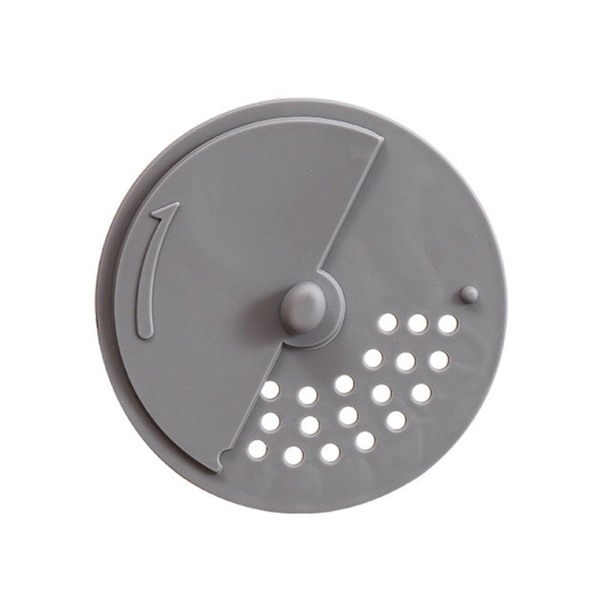 Hårfilter Sänka Anti-blockering Sil Svampsil Badkar Dusch Golv Avlopp Gray 1pcs