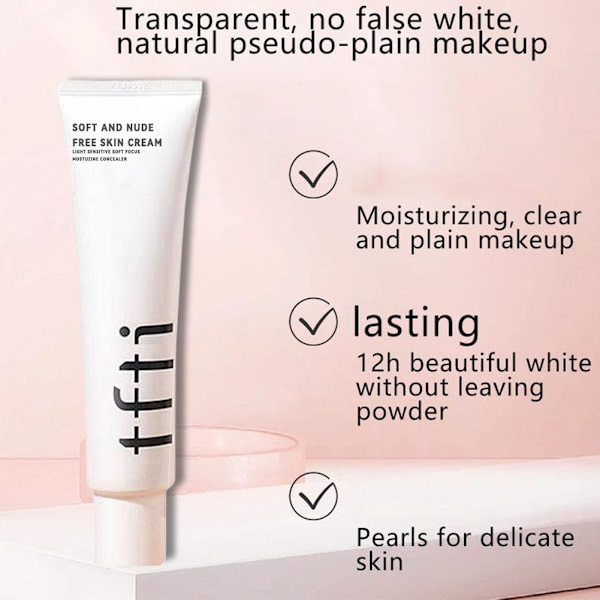 TFIT Delicate Silk Veil Art Primer 30ml 12H Passform & Långvarig K-Beauty. White 1pcs