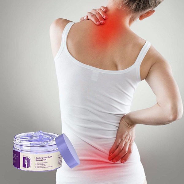 Kreain Gel mot ledvärk, snabbverkande gel, Kresin lugnande smärtmassage purpleA 50g 4pcs