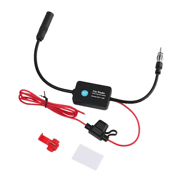 ANT-208 12V Bil FM AM Radio Signal Förstärkare T H T7U3 Z5F7 L3W8 I3B3