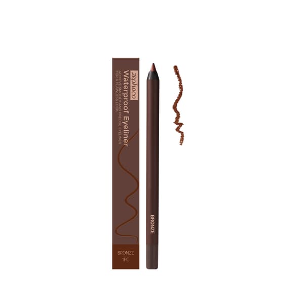 Bronze eyeliner, makeup outliner, øjenmakeup