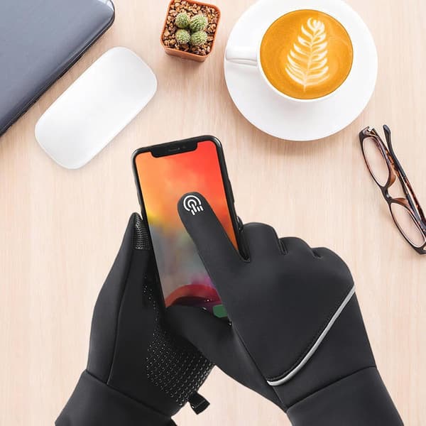 Opvarmede handsker - XL USB Termisk Touchscreen
