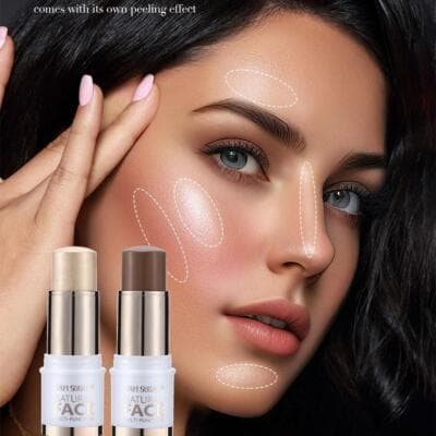 Dame Contour Creme Blush Sticks til Kinder Læber Highlighter Stick Ansigtsmakeup