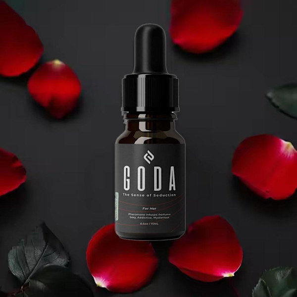 1x GODA Feromonparfym för Kvinnor Långvarig med Jasmin och Rosor Ny