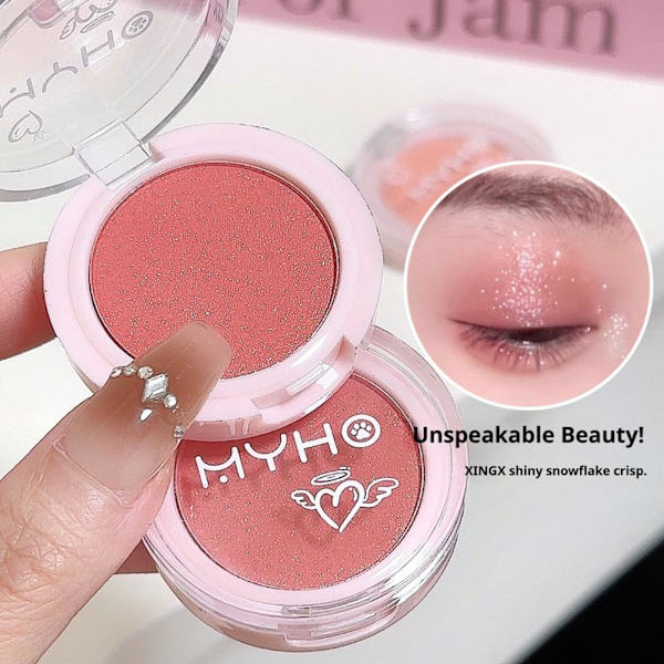 Ansiktsmatt Rouge Blush Vattentät Långvarig Ljusare Kontur Kind Blushe GX 2# 1.8g