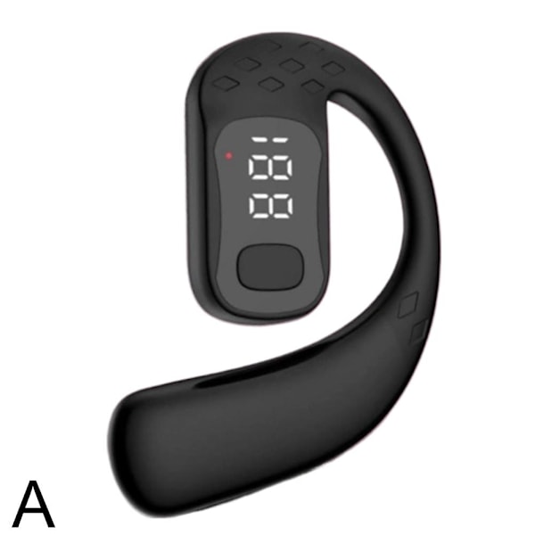 Bluetooth Headset, Trådlöst Bluetooth Hörsnäcka, V5.4 Trådlös Handsfree Black 1 set
