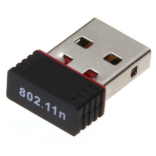 USB2.0 WiFi Trådlös Adapter Mini Nätverksdongel Adapter 150Mbps 802.11n P4W5