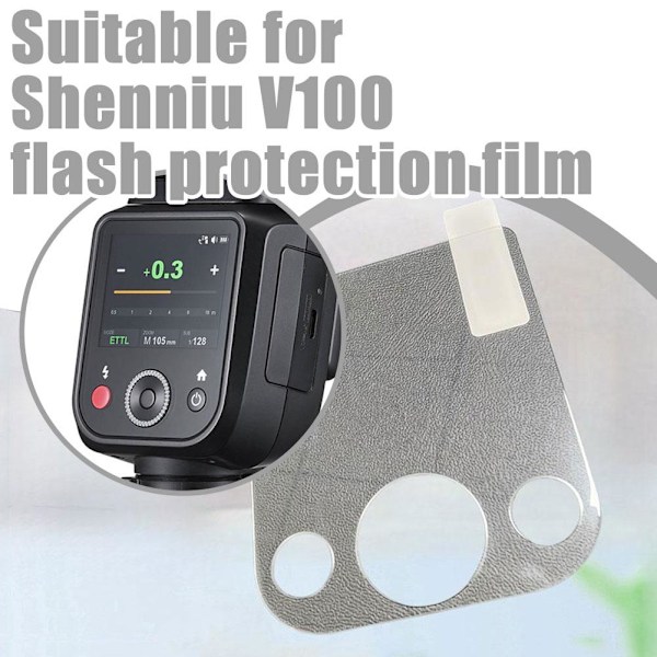 Skärmskydd Mjuk Film För Godox-V100 LCD Display Fönsterskydd Rea