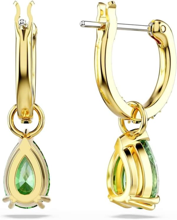 Swarovski Attract Collection dråbeøreringe grøn grøn green