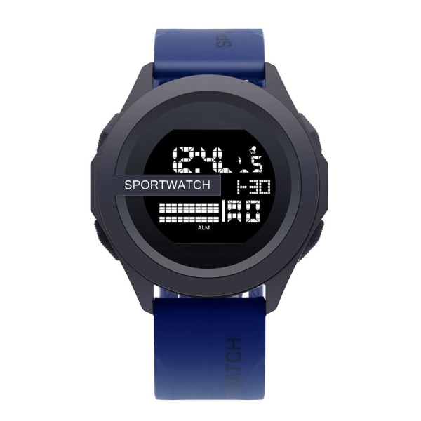Original vattentät digital watch för män för kvinnor Green One size