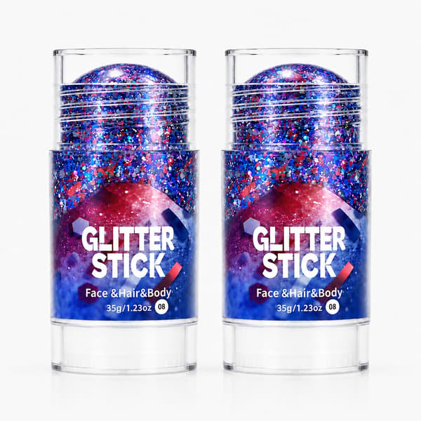 VM Danse Makeup Glitter Sticks - 35g Størrelse til Kropsmaling og Hårpynt