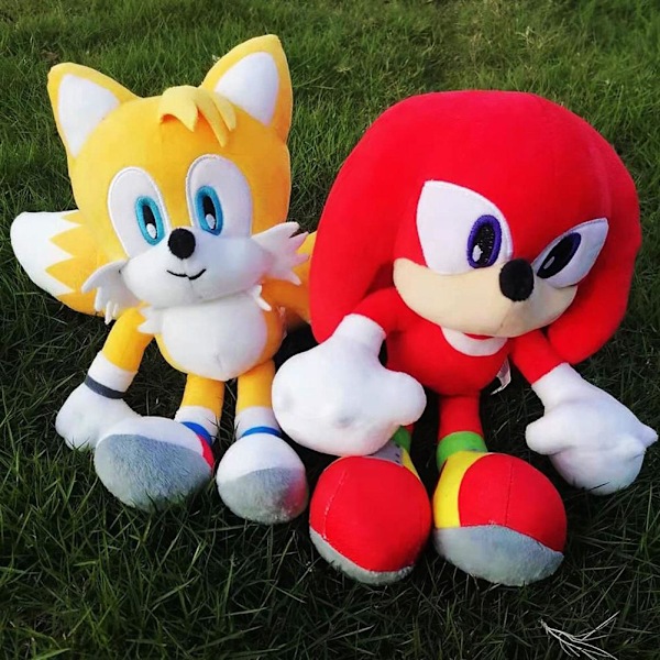 Sonic The Hedgehog Shadow Amy Rose Knuckle Tail Plyschleksak Mjuk Fylld Docka För Barn G0G5 A One size
