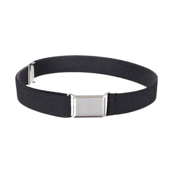 Stretchiga magnetbälten för barn, justerbara bälten för pojkar och flickor i Storbritannien white one-size