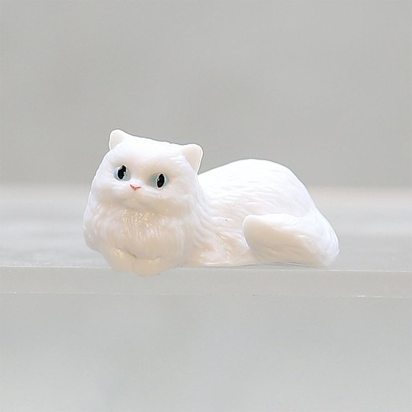 DIY Kant Kattfigurer Simulation Resin Katt Kylskåpsmagnet 3 1pcs