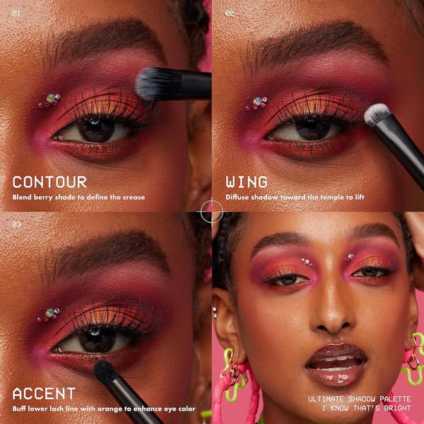 PROFESSIONELL MAKEUP, Ultimate Shadow Palette, Ögonskuggspalett - I Know That's Bright
