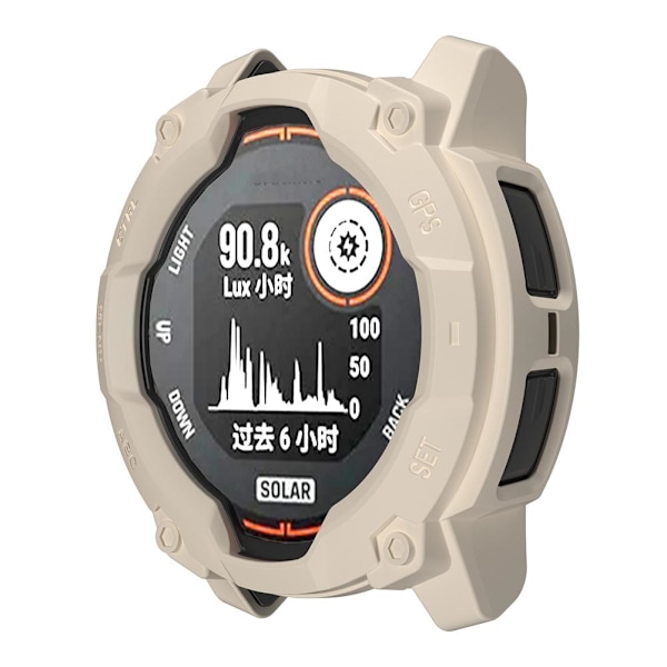 Skal Kompatibelt för Garmin Instinct 3 Solar 45mm/50mm Skydd, Ant orange 45MM