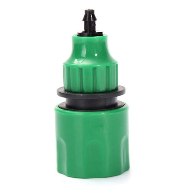 Plast trädgårdsslang snabbkoppling mikro bevattning adapter Con green6 null