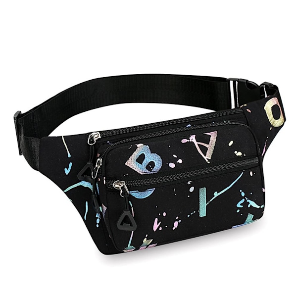 Unisex Crossbody-väskor med stor kapacitet för arbete och sport  Blue One size