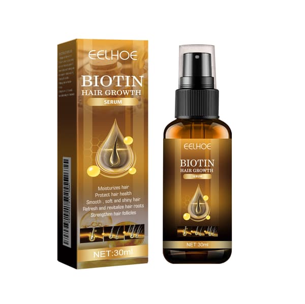 Biotin Hårspray for Hodebunnsfuktighet og Glatthet - 48ml