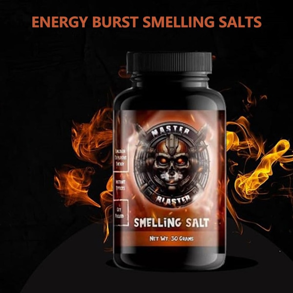 Luktsalt Energy Burst - Starkaste ammoniakinhalator Uppfriskande kroppsbooster orangeA 1pcs