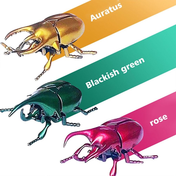 Uppdragbar leksaksbagge Kreativ busare animerad insektbagge Sca golden 10*6*4c