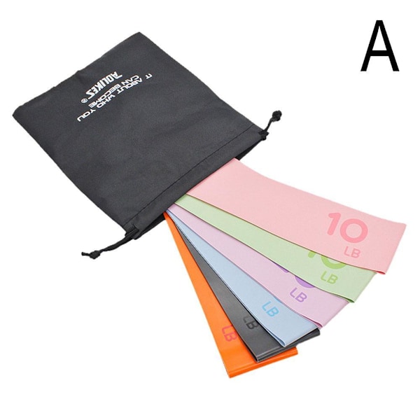 Motståndsband för träning, träningsband, motståndsband 6pc onesize
