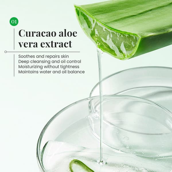 Aloe Puhdistusmaito - Hellävarainen Puhdistus ja Kosteutus