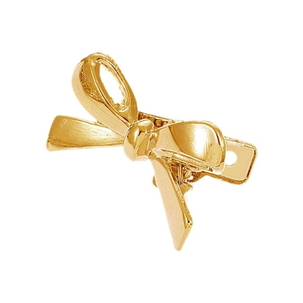 Hårklämma med metallrosett, minimalistisk hårspänne, hårklämma, elegant✨ N3L3 The color of gold 1pcs