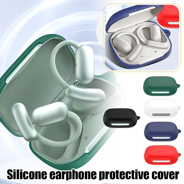Silikonskyddsfodral för Soundcore Aero FIT 2 S4K5 D8H6 Black 1set