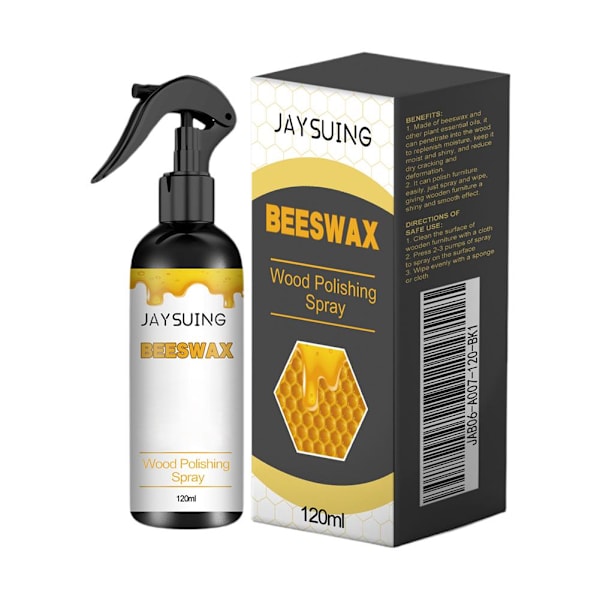 Naturlig bivaxvårdsspray & återställare, naturlig bivaxspray för