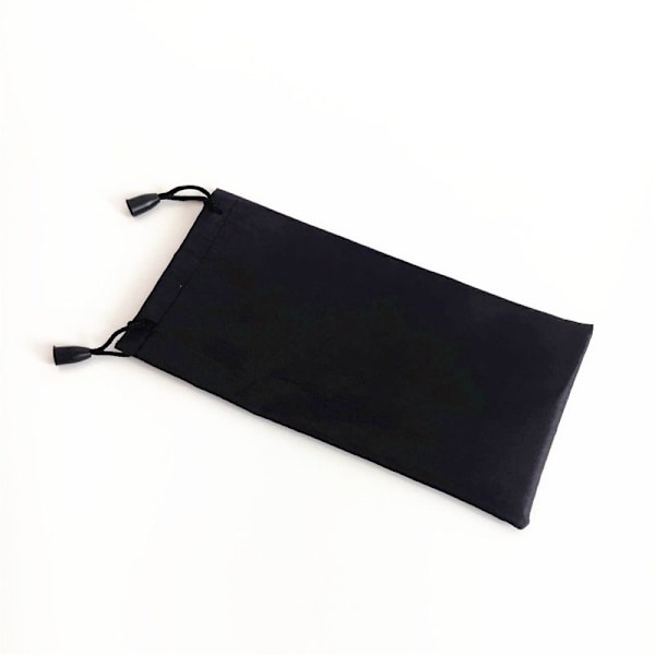 1-10st Svarta Solglasögon Glasögon Vattentät Tygpåse Väska Co black1 one-size 10pcs