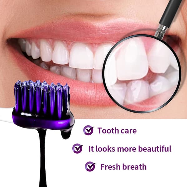 Tandpasta (Lilla) - Hjemmerengøringsversion - 30ml Purple 30ml toothpaste
