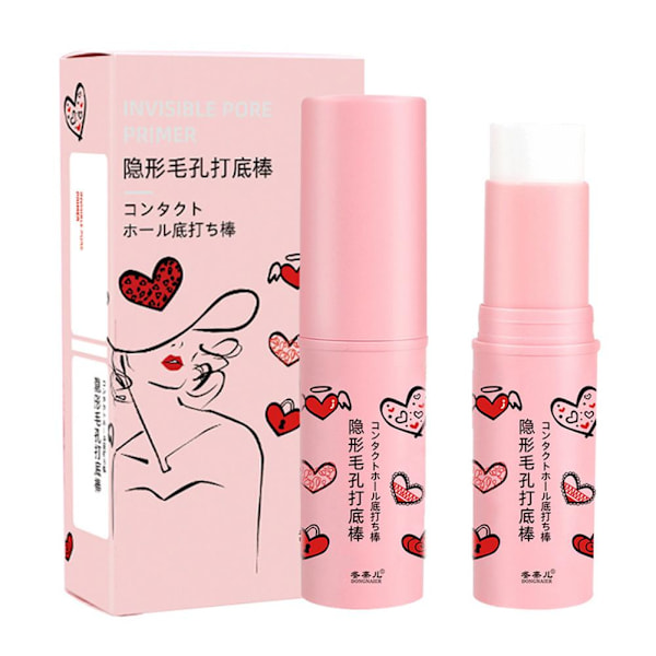 Osynlig Pore Primer Stick Pore Eraser Vattentät Smink Primer>`~ Ansikte N0C0❀