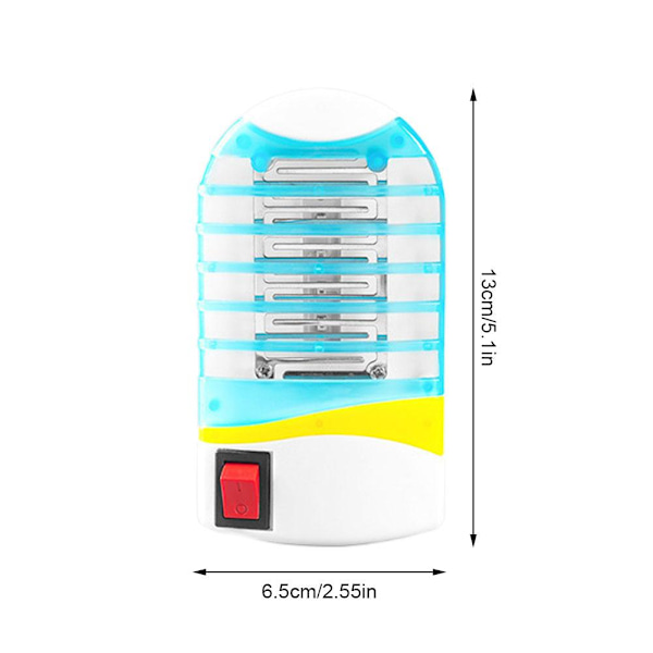 LED Elektrisk UV Myggdödarlampa - Flug Insekt Q Fälla Zapper H2F4