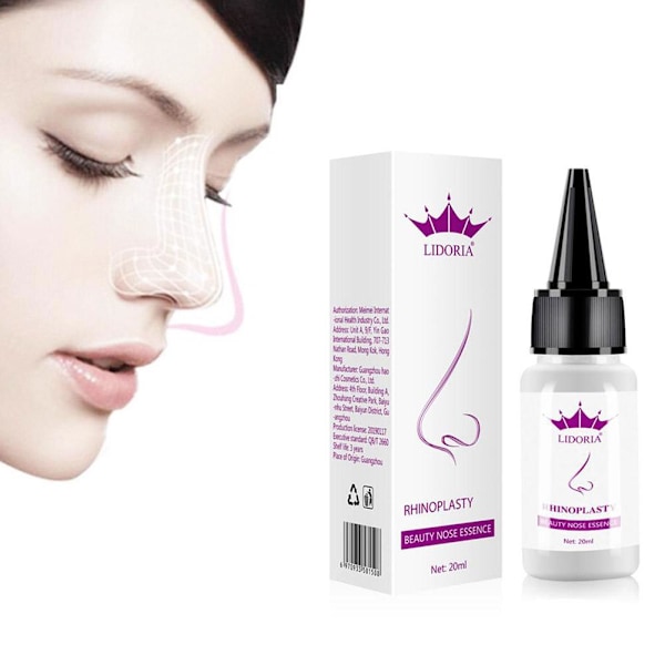 20ml Lidoria Näsa Lyft Upp Essentiell Näsa Ben Mindre Tunn Vård Omformning Massage Näsa essens