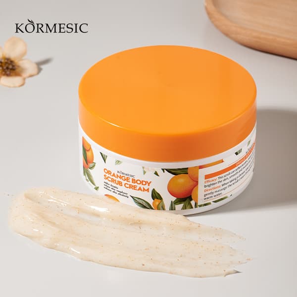 Orange Body Scrub - Blødgør ru hud