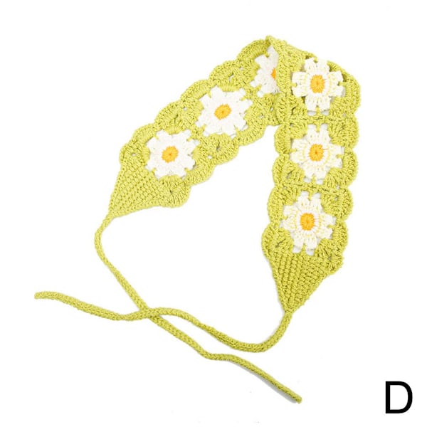Koreansk Ins Förälder-barn Solros Hårband Virkade Hårband Wo  pink one-size