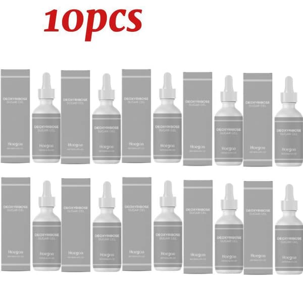 10X Deoxyribose Sukker Gel Hårvækst, 60ml Deoxyribose Tabsserum Til Hår