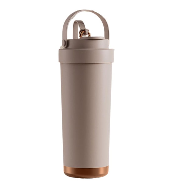 Dubbelväggig Keramisk Isolerad Mugg, Resemugg För Kalla Drycker coffee 750ml