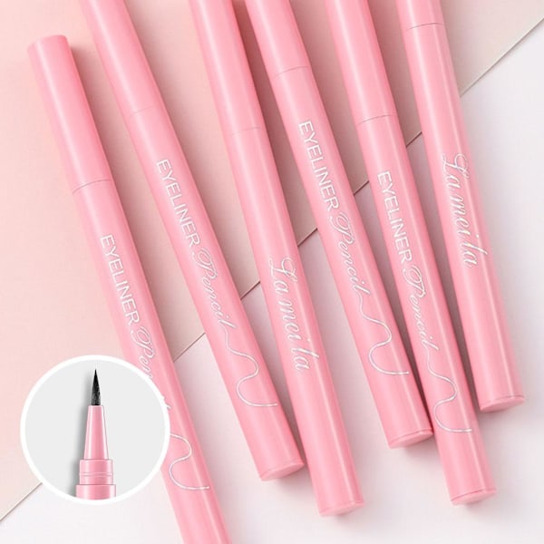 Flytande Eyeliner Penna - Smidig, Lätt att Färga, Snabbtorkande, Tunn Spets brown 20g