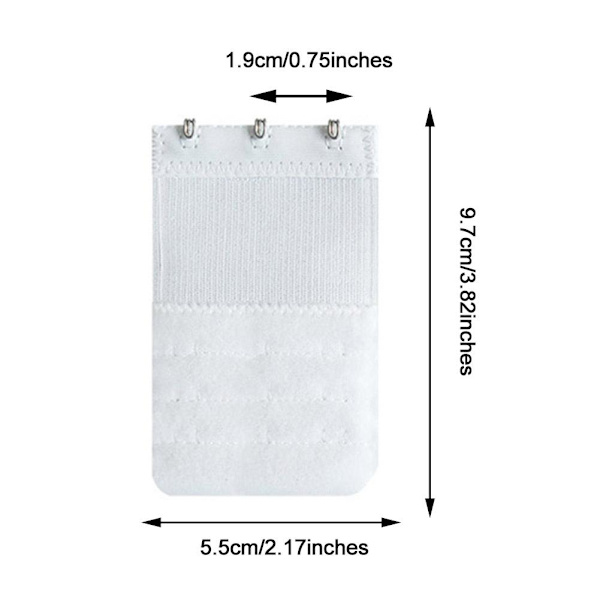 Elastiskt och elastiska underkläder med förlängda tre raders knappar I2F8 beige 1pc