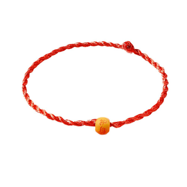 Nyårsgåva Lyckohänder Armband Rött Rep Liten Gåva Armband F One size