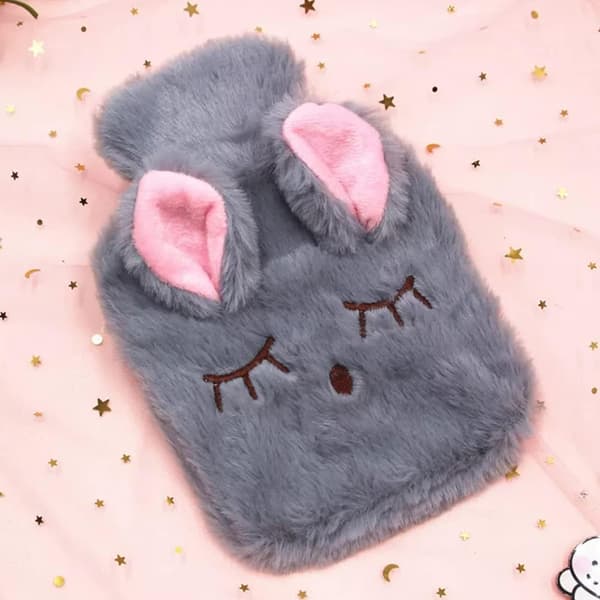 Varmeflaske for barn med trekk - Ideell for smertelindring, flott gave til kvinner
