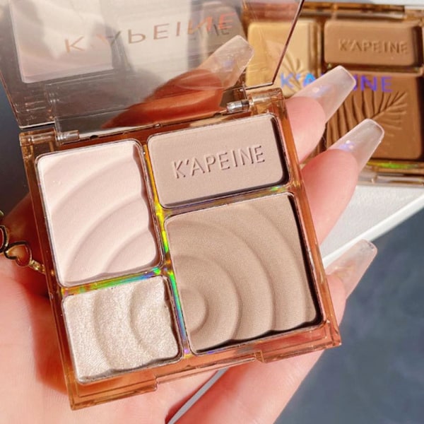 Kontureringspalett Highlight Konturering Allt-i-ett-palett Z0X1 tree shadow color 1.3g