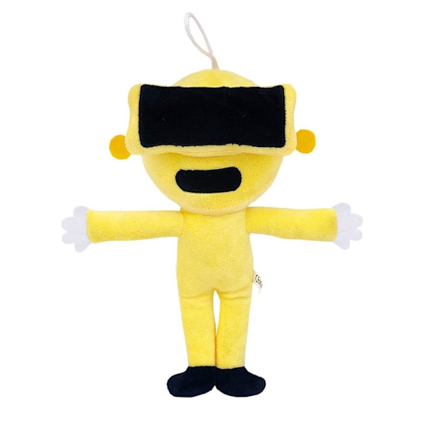 Sprunki Plyschleksaker Incredibox Plyschdocka Sprunki Spelkudde Barn Gray human shape